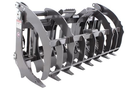 rake grapple skid steer|titan 72x22 root rake grapple.